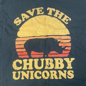 Save the Chubby unicorns Women’s TShirt L